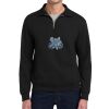 Super Sweats ® NuBlend ® 1/4 Zip Sweatshirt with Cadet Collar Thumbnail