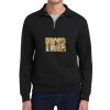 Super Sweats ® NuBlend ® 1/4 Zip Sweatshirt with Cadet Collar Thumbnail