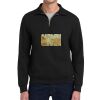 Super Sweats ® NuBlend ® 1/4 Zip Sweatshirt with Cadet Collar Thumbnail