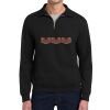 Super Sweats ® NuBlend ® 1/4 Zip Sweatshirt with Cadet Collar Thumbnail