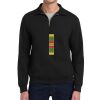 Super Sweats ® NuBlend ® 1/4 Zip Sweatshirt with Cadet Collar Thumbnail