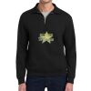 Super Sweats ® NuBlend ® 1/4 Zip Sweatshirt with Cadet Collar Thumbnail