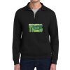 Super Sweats ® NuBlend ® 1/4 Zip Sweatshirt with Cadet Collar Thumbnail