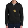 Super Sweats ® NuBlend ® 1/4 Zip Sweatshirt with Cadet Collar Thumbnail