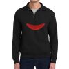 Super Sweats ® NuBlend ® 1/4 Zip Sweatshirt with Cadet Collar Thumbnail