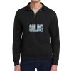 Super Sweats ® NuBlend ® 1/4 Zip Sweatshirt with Cadet Collar Thumbnail