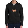 Super Sweats ® NuBlend ® 1/4 Zip Sweatshirt with Cadet Collar Thumbnail