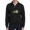 Super Sweats ® NuBlend ® 1/4 Zip Sweatshirt with Cadet Collar Thumbnail