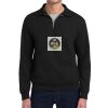 Super Sweats ® NuBlend ® 1/4 Zip Sweatshirt with Cadet Collar Thumbnail