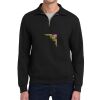Super Sweats ® NuBlend ® 1/4 Zip Sweatshirt with Cadet Collar Thumbnail