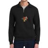 Super Sweats ® NuBlend ® 1/4 Zip Sweatshirt with Cadet Collar Thumbnail
