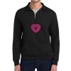 Super Sweats ® NuBlend ® 1/4 Zip Sweatshirt with Cadet Collar Thumbnail