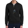 Super Sweats ® NuBlend ® 1/4 Zip Sweatshirt with Cadet Collar Thumbnail