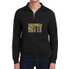 Super Sweats ® NuBlend ® 1/4 Zip Sweatshirt with Cadet Collar Thumbnail