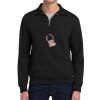 Super Sweats ® NuBlend ® 1/4 Zip Sweatshirt with Cadet Collar Thumbnail