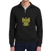 Super Sweats ® NuBlend ® 1/4 Zip Sweatshirt with Cadet Collar Thumbnail