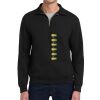 Super Sweats ® NuBlend ® 1/4 Zip Sweatshirt with Cadet Collar Thumbnail