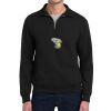 Super Sweats ® NuBlend ® 1/4 Zip Sweatshirt with Cadet Collar Thumbnail