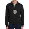 Super Sweats ® NuBlend ® 1/4 Zip Sweatshirt with Cadet Collar Thumbnail
