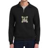 Super Sweats ® NuBlend ® 1/4 Zip Sweatshirt with Cadet Collar Thumbnail