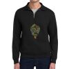 Super Sweats ® NuBlend ® 1/4 Zip Sweatshirt with Cadet Collar Thumbnail