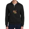 Super Sweats ® NuBlend ® 1/4 Zip Sweatshirt with Cadet Collar Thumbnail