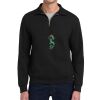 Super Sweats ® NuBlend ® 1/4 Zip Sweatshirt with Cadet Collar Thumbnail