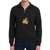 Super Sweats ® NuBlend ® 1/4 Zip Sweatshirt with Cadet Collar Thumbnail