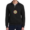 Super Sweats ® NuBlend ® 1/4 Zip Sweatshirt with Cadet Collar Thumbnail