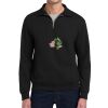 Super Sweats ® NuBlend ® 1/4 Zip Sweatshirt with Cadet Collar Thumbnail