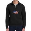 Super Sweats ® NuBlend ® 1/4 Zip Sweatshirt with Cadet Collar Thumbnail