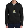 Super Sweats ® NuBlend ® 1/4 Zip Sweatshirt with Cadet Collar Thumbnail