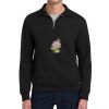 Super Sweats ® NuBlend ® 1/4 Zip Sweatshirt with Cadet Collar Thumbnail