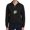 Super Sweats ® NuBlend ® 1/4 Zip Sweatshirt with Cadet Collar Thumbnail