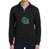 Super Sweats ® NuBlend ® 1/4 Zip Sweatshirt with Cadet Collar Thumbnail