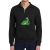 Super Sweats ® NuBlend ® 1/4 Zip Sweatshirt with Cadet Collar Thumbnail