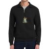 Super Sweats ® NuBlend ® 1/4 Zip Sweatshirt with Cadet Collar Thumbnail