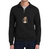 Super Sweats ® NuBlend ® 1/4 Zip Sweatshirt with Cadet Collar Thumbnail