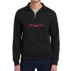 Super Sweats ® NuBlend ® 1/4 Zip Sweatshirt with Cadet Collar Thumbnail