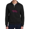 Super Sweats ® NuBlend ® 1/4 Zip Sweatshirt with Cadet Collar Thumbnail
