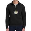 Super Sweats ® NuBlend ® 1/4 Zip Sweatshirt with Cadet Collar Thumbnail