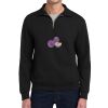 Super Sweats ® NuBlend ® 1/4 Zip Sweatshirt with Cadet Collar Thumbnail