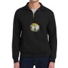 Super Sweats ® NuBlend ® 1/4 Zip Sweatshirt with Cadet Collar Thumbnail