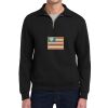 Super Sweats ® NuBlend ® 1/4 Zip Sweatshirt with Cadet Collar Thumbnail