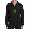Super Sweats ® NuBlend ® 1/4 Zip Sweatshirt with Cadet Collar Thumbnail
