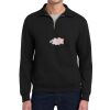 Super Sweats ® NuBlend ® 1/4 Zip Sweatshirt with Cadet Collar Thumbnail