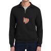 Super Sweats ® NuBlend ® 1/4 Zip Sweatshirt with Cadet Collar Thumbnail