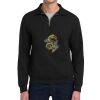 Super Sweats ® NuBlend ® 1/4 Zip Sweatshirt with Cadet Collar Thumbnail