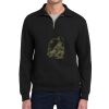 Super Sweats ® NuBlend ® 1/4 Zip Sweatshirt with Cadet Collar Thumbnail