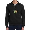 Super Sweats ® NuBlend ® 1/4 Zip Sweatshirt with Cadet Collar Thumbnail